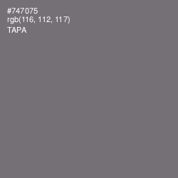 #747075 - Tapa Color Image