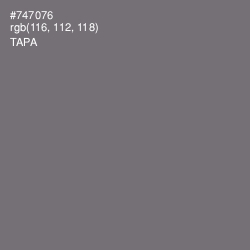 #747076 - Tapa Color Image