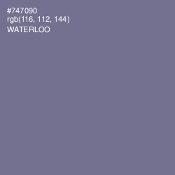 #747090 - Waterloo  Color Image