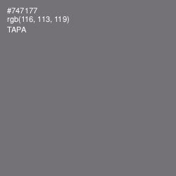 #747177 - Tapa Color Image