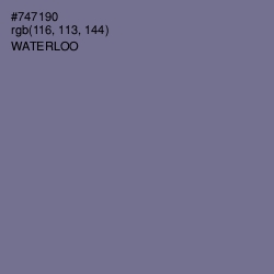 #747190 - Waterloo  Color Image