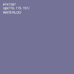 #747397 - Waterloo  Color Image