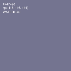 #747490 - Waterloo  Color Image