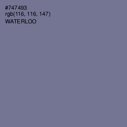 #747493 - Waterloo  Color Image