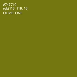 #747710 - Olivetone Color Image