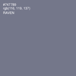 #747789 - Raven Color Image