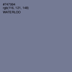 #747994 - Waterloo  Color Image