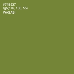 #748537 - Wasabi Color Image