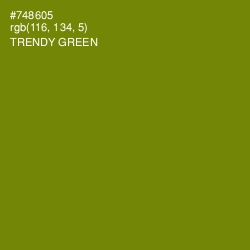 #748605 - Trendy Green Color Image