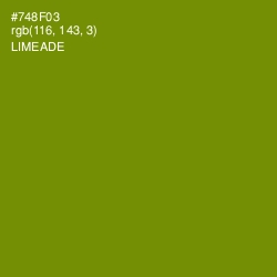 #748F03 - Limeade Color Image