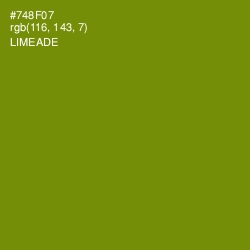 #748F07 - Limeade Color Image