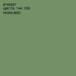 #749067 - Highland Color Image