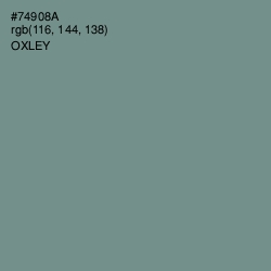 #74908A - Oxley Color Image