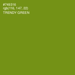 #749316 - Trendy Green Color Image