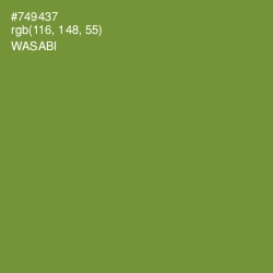 #749437 - Wasabi Color Image