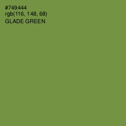 #749444 - Glade Green Color Image