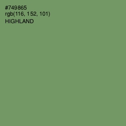 #749865 - Highland Color Image