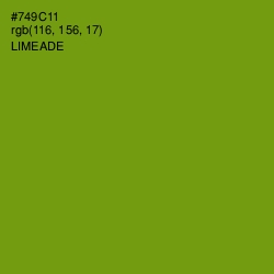 #749C11 - Limeade Color Image