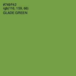 #749F42 - Glade Green Color Image