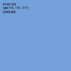 #74A1D9 - Danube Color Image