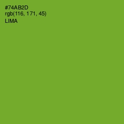 #74AB2D - Lima Color Image
