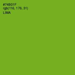 #74B01F - Lima Color Image