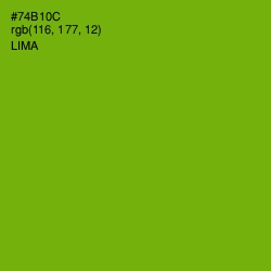 #74B10C - Lima Color Image