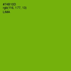 #74B10D - Lima Color Image