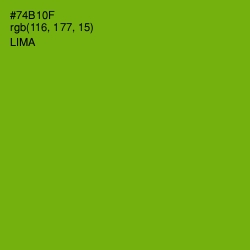 #74B10F - Lima Color Image