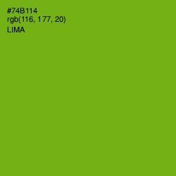 #74B114 - Lima Color Image