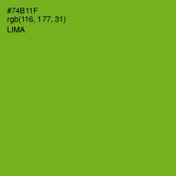 #74B11F - Lima Color Image