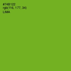 #74B122 - Lima Color Image