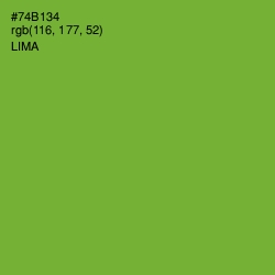 #74B134 - Lima Color Image