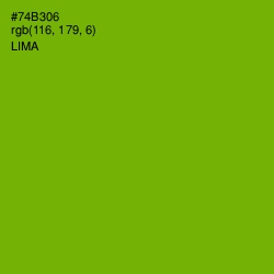 #74B306 - Lima Color Image