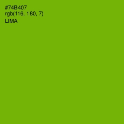 #74B407 - Lima Color Image