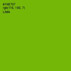 #74B707 - Lima Color Image