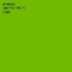 #74B901 - Lima Color Image