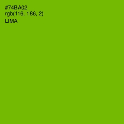 #74BA02 - Lima Color Image