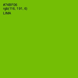 #74BF06 - Lima Color Image