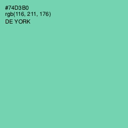 #74D3B0 - De York Color Image