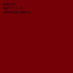 #750107 - Japanese Maple Color Image