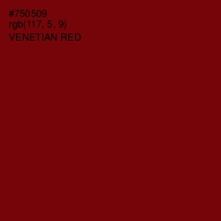 #750509 - Venetian Red Color Image