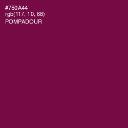 #750A44 - Pompadour Color Image