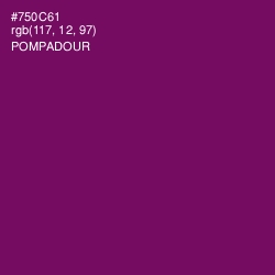 #750C61 - Pompadour Color Image