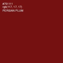 #751111 - Persian Plum Color Image