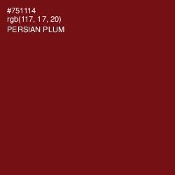 #751114 - Persian Plum Color Image