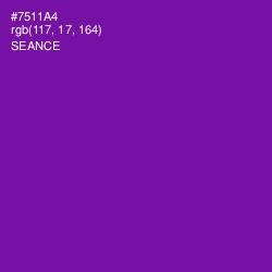 #7511A4 - Seance Color Image