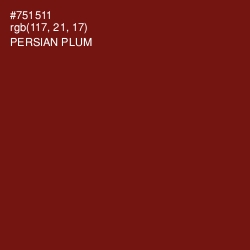 #751511 - Persian Plum Color Image