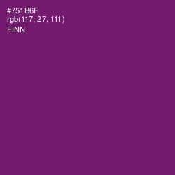 #751B6F - Finn Color Image