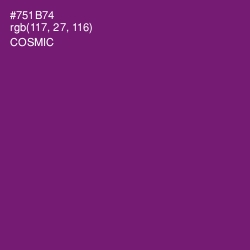 #751B74 - Cosmic Color Image